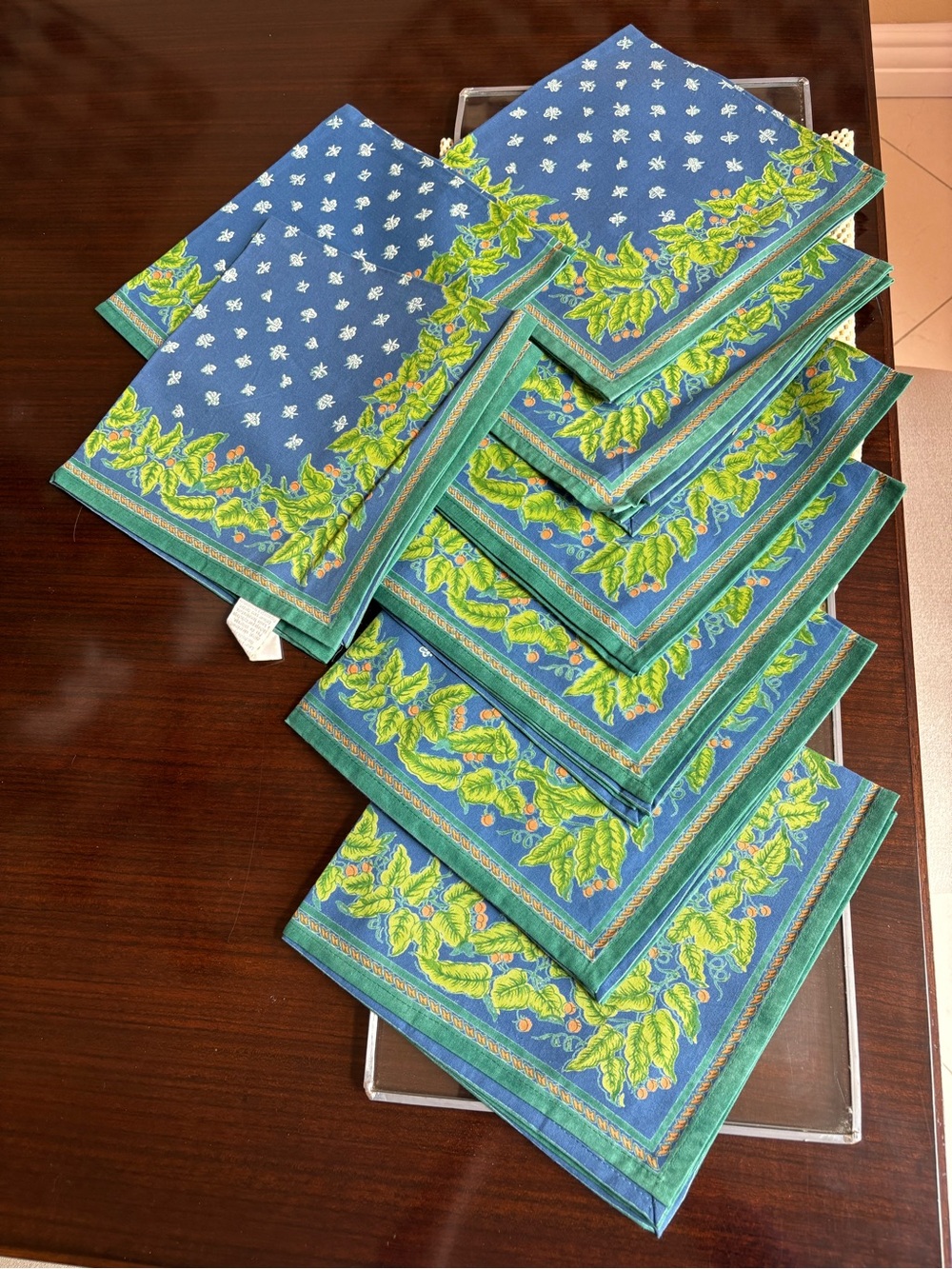 Williams Sonoma 8 napkins - Picture 3 of 5